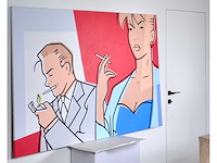 Luc verschuuren - pas de feu - acryl op doek - 120x180 cm - afbeelding 8 van  13