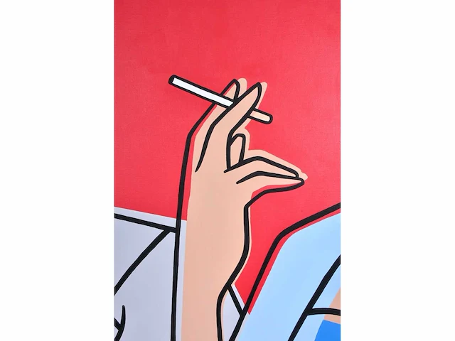 Luc verschuuren - pas de feu - acryl op doek - afbeelding 9 van  13
