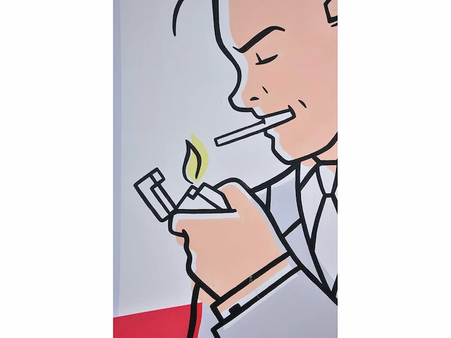 Luc verschuuren - pas de feu - acryl op doek - afbeelding 10 van  13