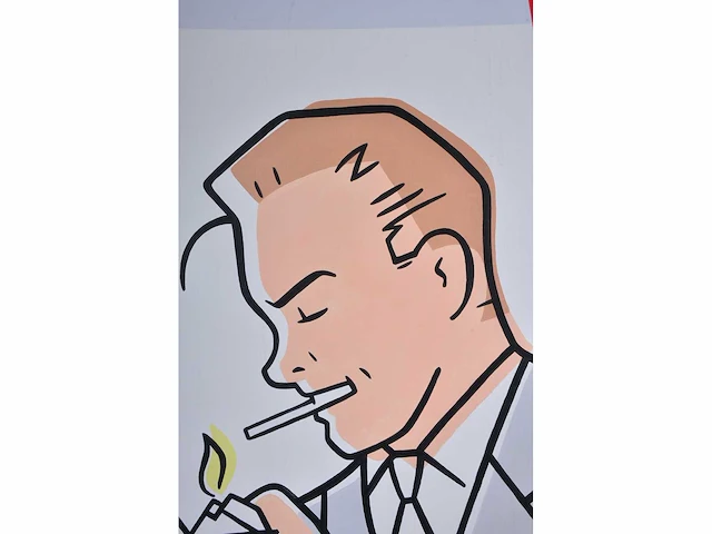 Luc verschuuren - pas de feu - acryl op doek - afbeelding 11 van  13