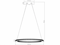 Luce design bryant s1 briliante led hanglamp - afbeelding 5 van  5