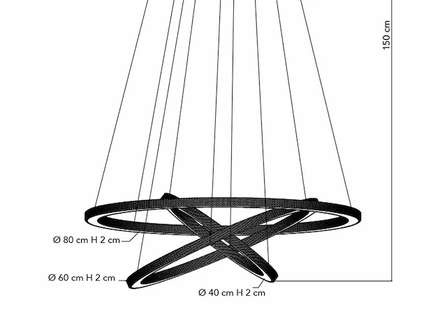 Luce design bryant s3 briliante led hanglamp - afbeelding 3 van  9