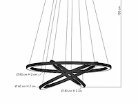 Luce design bryant s3 briliante led hanglamp - afbeelding 3 van  9