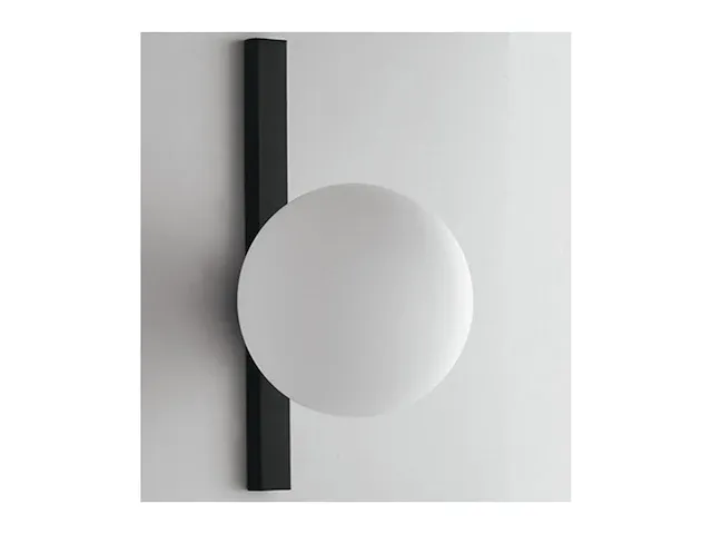 Luce design enoire wandlamp e14 dimbaar zwart - afbeelding 1 van  2