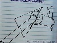 Luchtballonvaarder - handgesigneerd