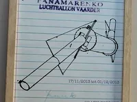 Luchtballonvaarder - handgesigneerd - afbeelding 2 van  2