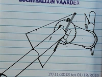 Luchtballonvaarder - handgesigneerd - afbeelding 1 van  2