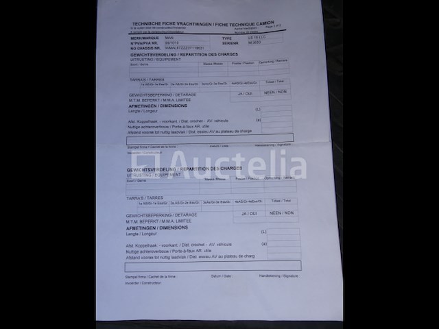 Luchtbrandweerwagen man ls19llc (2004-31.527 km-vin:wmal87zzz3y118631) - afbeelding 26 van  42