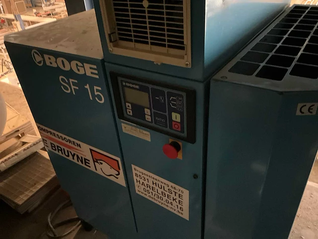 Luchtcompressor boge sf 150 - afbeelding 1 van  5