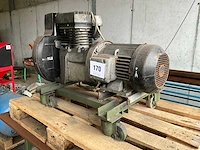 Luchtcompressor ceccato 4887 + expansievat air compact - afbeelding 1 van  4