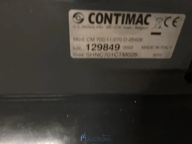 Luchtcompressor contimac - afbeelding 3 van  3