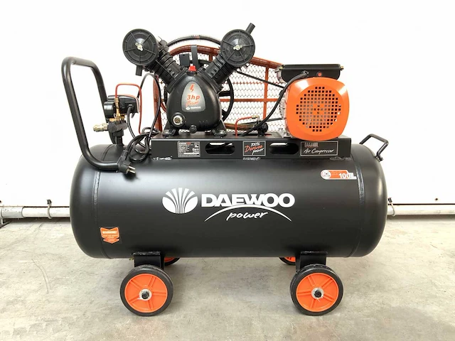 Luchtcompressor daewoo daax 100l elektrisch 230v 2024 nieuw - afbeelding 1 van  1