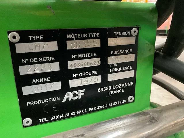 Luchtcompressor, zandstraler acf - afbeelding 24 van  24