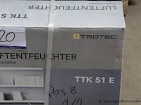 Luchtontvochtiger trotec - afbeelding 2 van  2