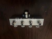 Luchtverdeler voor airbrush 4 uitgangen - afbeelding 2 van  3