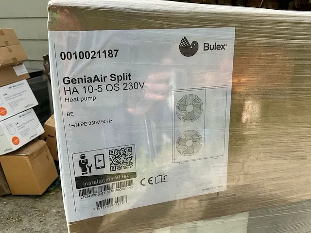 Lucht/water warmtepomp bulex geniair split ha10-5 os - afbeelding 6 van  7