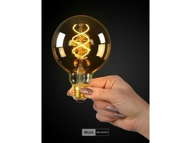 Lucide g95 - filament lamp - ø 9,5 cm - afbeelding 3 van  4