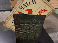 Luciferhouder + luciferdoos (union match) - afbeelding 3 van  4