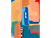 Ludo winkelman - abstracte compostie - mixed media op doek - afbeelding 10 van  14