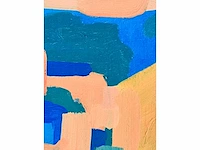 Ludo winkelman - abstracte compostie - mixed media op doek - afbeelding 12 van  14