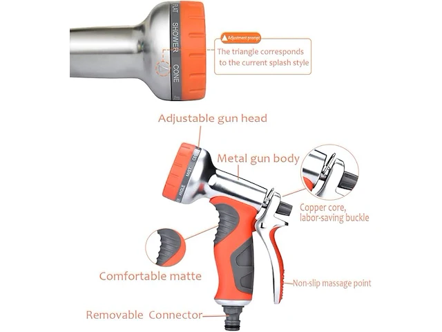 Lufeng upgraded uitbreidbare slang - afbeelding 2 van  4