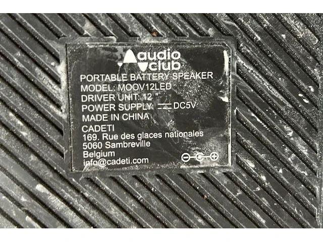 Luidspreker audio club - afbeelding 5 van  5