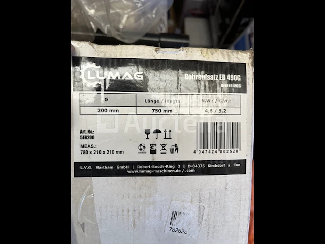 Lumag grondboor 5eb200 - afbeelding 6 van  6