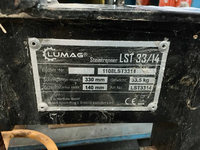 Lumag lst 33/14 klinkerknipper - afbeelding 5 van  5