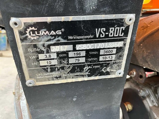 Lumag vs-80c trilstamper - afbeelding 6 van  7