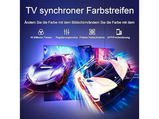 Lumtang tv 3 m led-achtergrondverlichting - afbeelding 2 van  2