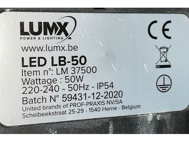 Lumx lamp - afbeelding 2 van  3