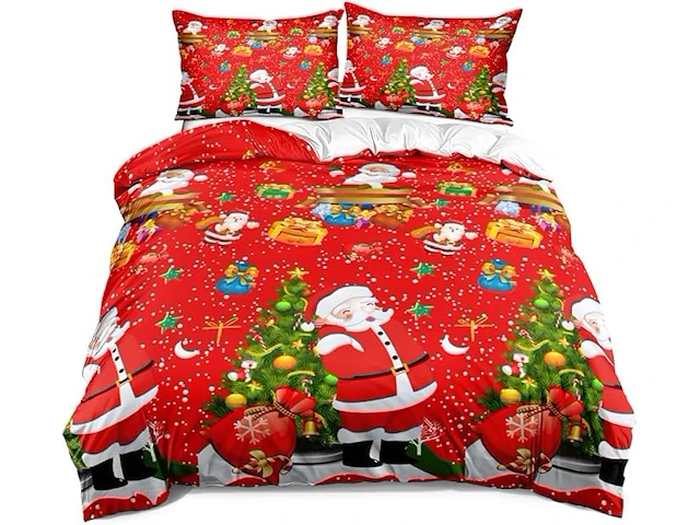Luowe kerstbeddengoed (220 x 240) - afbeelding 1 van  1