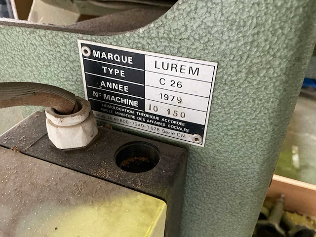 Lurem c26 gecombineerde houtbewerkingsmachine - afbeelding 6 van  14
