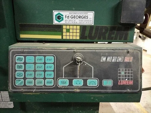Lurem c310 si tafelcirkelzaagmachine - afbeelding 5 van  6