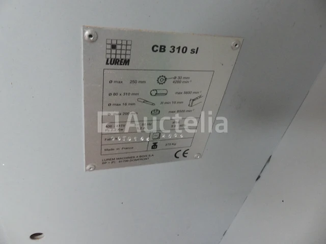 Lurem cb 310 sl houtbewerking combinatie - afbeelding 2 van  16