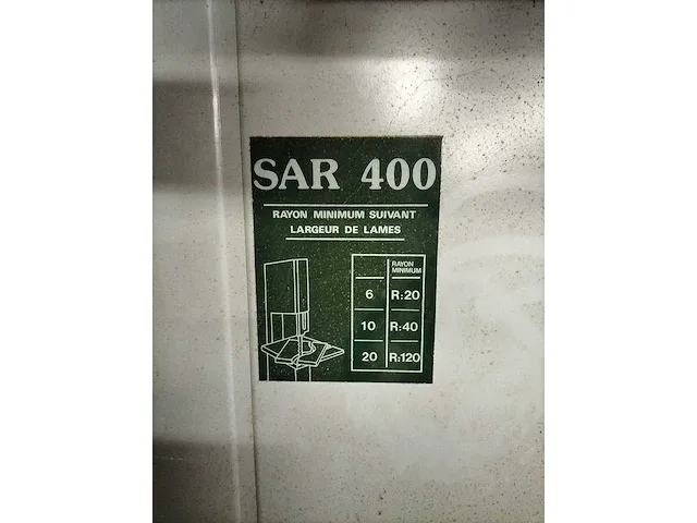 Lurem sar 400 lintzaagmachine - 2005 - afbeelding 4 van  6