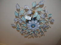 Luster bladvorm met 8 lichtpunten - afbeelding 4 van  5