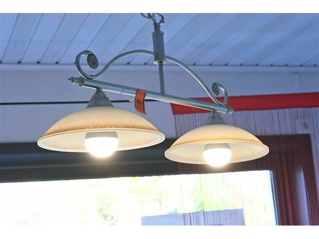 Luster met 2 lichtpunten - afbeelding 1 van  2