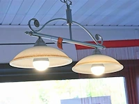 Luster met 2 lichtpunten