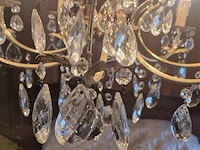 Luster met kristallen, hanghoogte 70cm ø 55cm - afbeelding 3 van  3