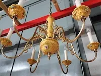 Luster met porselein - afbeelding 1 van  1