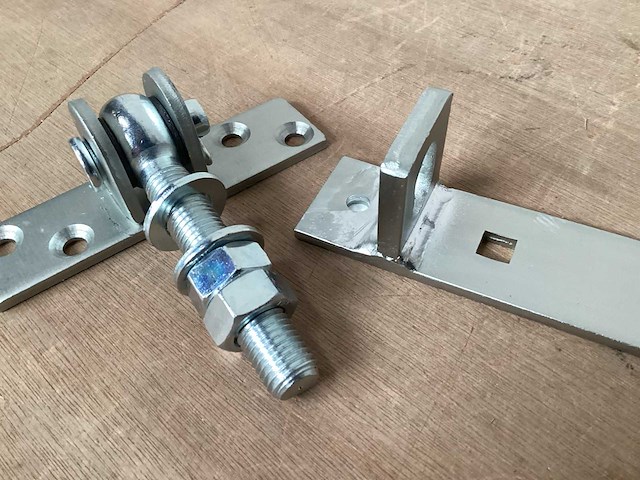 Lux-23 scharnier heng 80 cm met scharnier (3x) - afbeelding 4 van  4