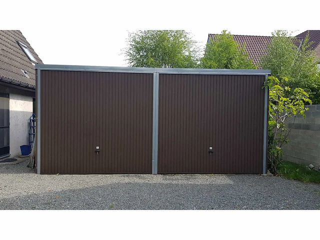 Luxe caravan box 2 voertuigen - afbeelding 1 van  7