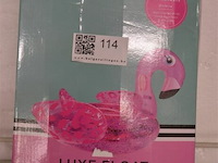 Luxe float neon flamingo - afbeelding 2 van  3