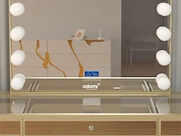 Luxe kaptafel met verlichting - 1500x600x810mm - afbeelding 4 van  12
