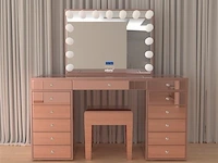 Luxe kaptafel met verlichting - 1500x600x810mm - afbeelding 2 van  12
