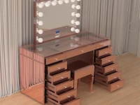 Luxe kaptafel met verlichting - 1500x600x810mm - afbeelding 11 van  12