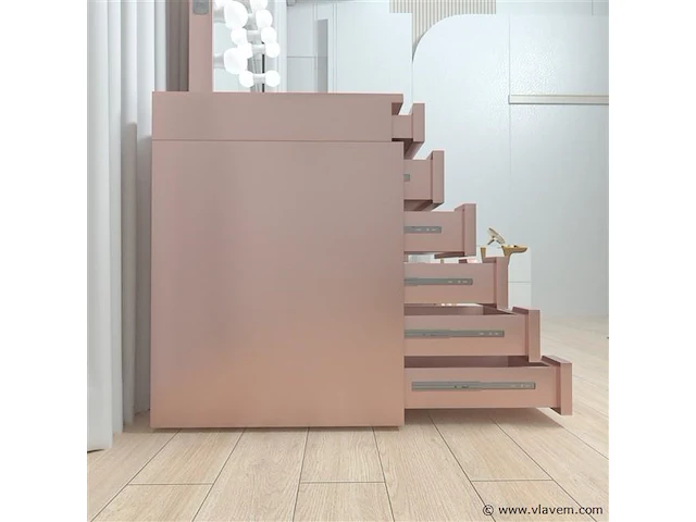 Luxe kaptafel met verlichting - 1500x600x810mm - afbeelding 5 van  11
