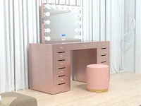 Luxe kaptafel met verlichting - 1500x600x810mm - afbeelding 8 van  11
