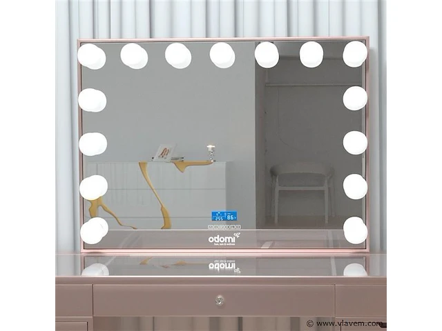 Luxe kaptafel met verlichting - 1500x600x810mm - afbeelding 10 van  11
